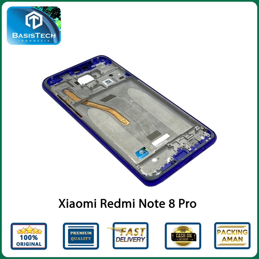 FRAME TATAKAN LCD XIAOMI REDMI NOTE 8 PRO ORIGINAL QUALITY