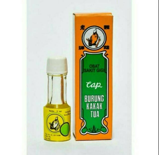 Obat Sakit Gigi Cap Burung Kakak Tua Gigi Nyeri Linu Shopee Indonesia