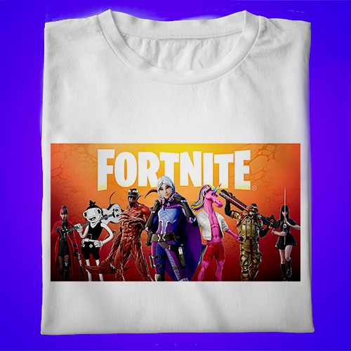 37 KAOS ANAK & DEWASA Fortnite Chapter 2 Season 8 Battle Pass