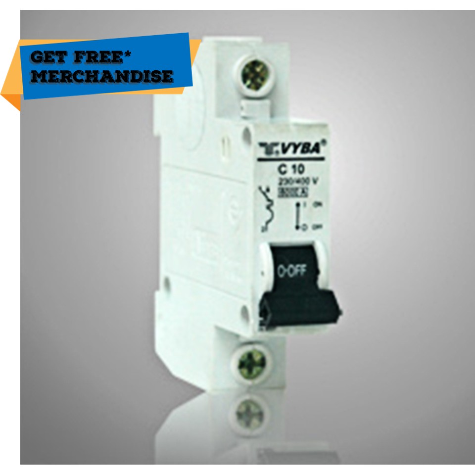 VYBA Miniature Circuit Breaker MCB 10A SNI