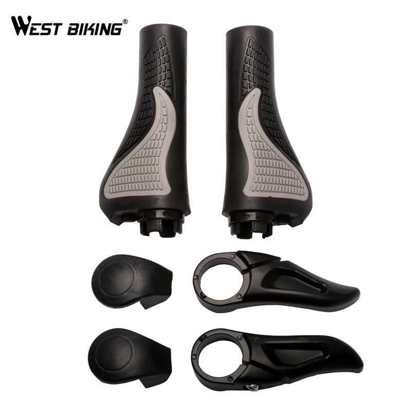 Taffsport grip stang tanduk sepeda rubber ergonomic handlebar BT1001