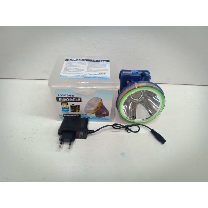 Senter lampu Kepala/headlamp Kawachi 30watt LY 430