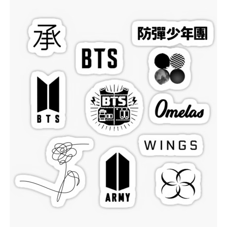 

STICKER BTS