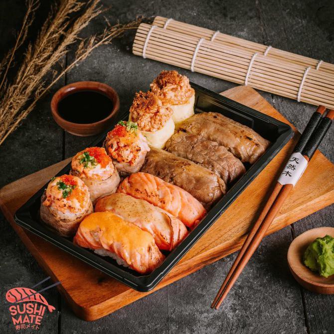 [[BISA COD]] Sushi Platter/Sushi Gathering/Sushi Untuk Rapat | Aidoru Mate