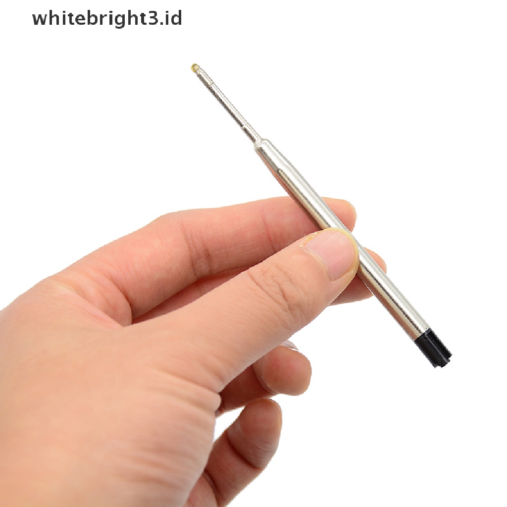 (whitebright3.id) 10pcs Pulpen Tinta Biru parker Standar 1.0mm