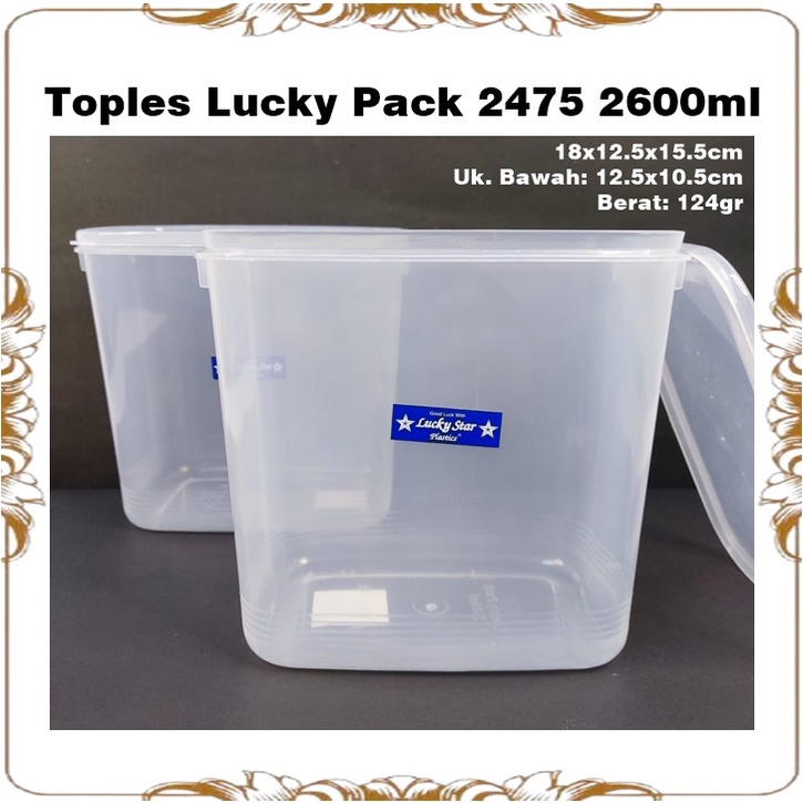 Toples Lucky Pack 2475 2600ml