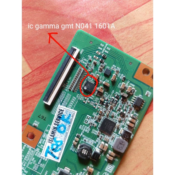 Tcon TV Sony 40bx420 40bx423 KLV-40bx420 klv40bx423 Rusak ic gamma