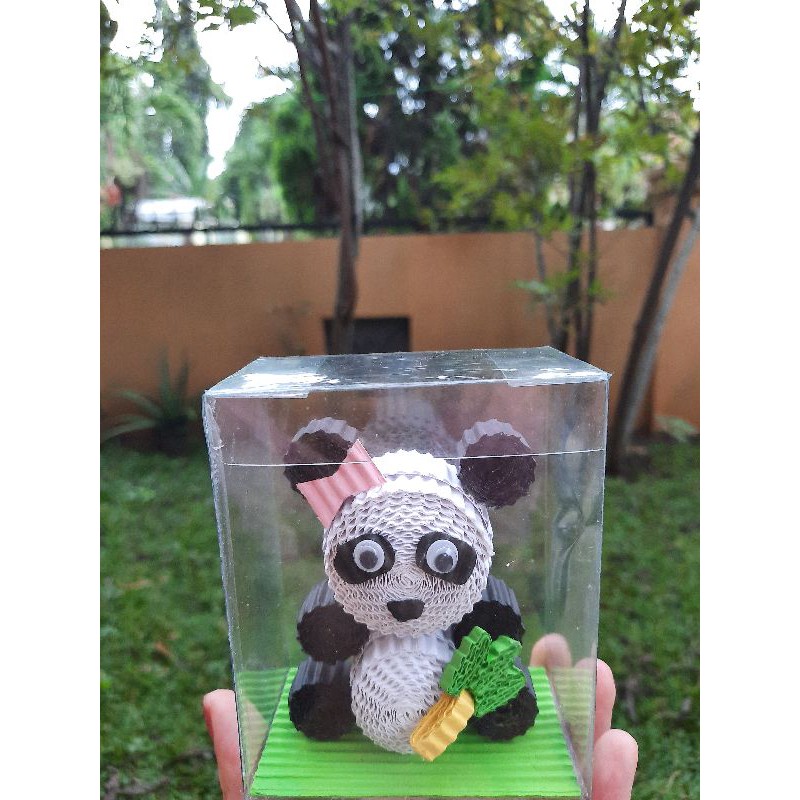

Kokoru Panda/hewan lucu/tugas prakarya/pajangan rumah