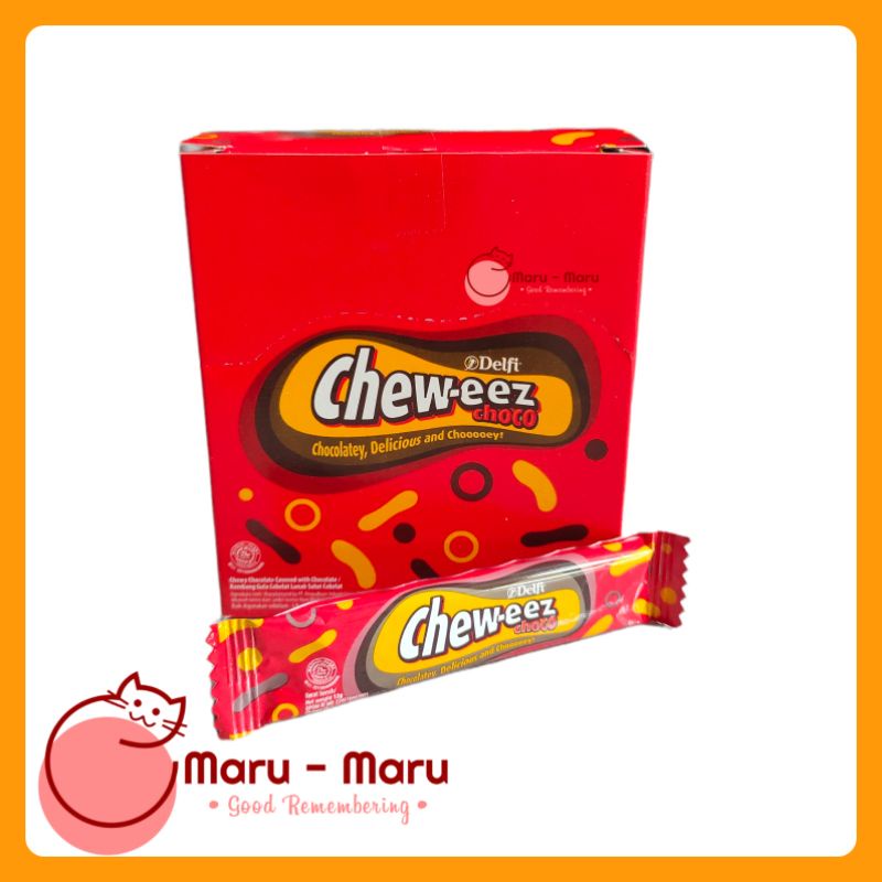 

Cheweez Choco Delfi 1 box isi 20pcs @12gr