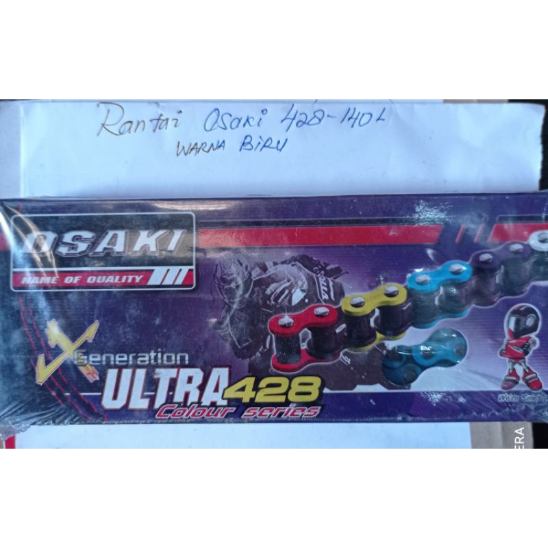 RANTAI CROSS OSAKI 428-140L BIRU