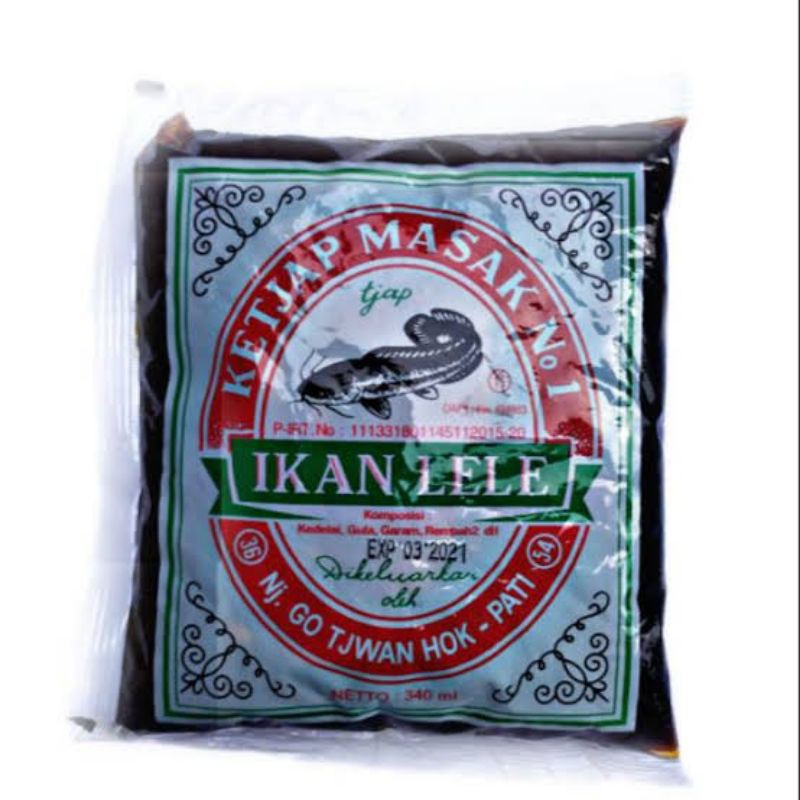 

Kecap Lele Ukuran Sedang 340 ml