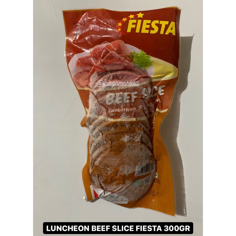 Luncheon Slice Fiesta Daging Slice 300gr