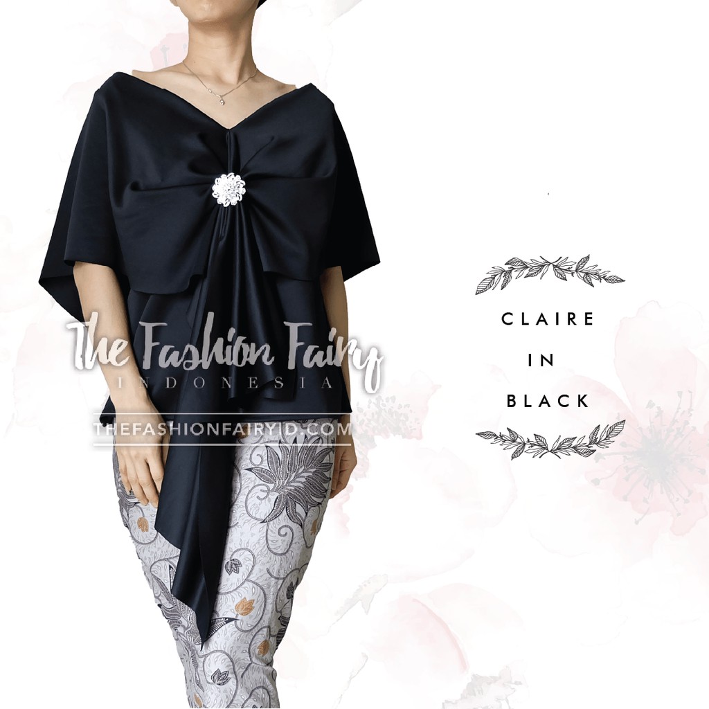 CLAIRE BLOUSE SCUBA WANITA