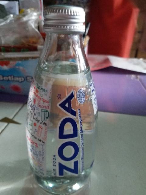 ZODA BOTOL KACA  250ML. 2 BOTOL.SAMEDAY/INSTANT