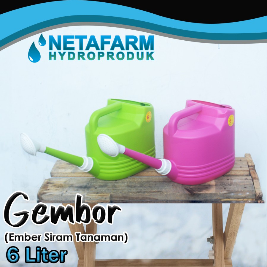 Gembor Air Ember Penyiram Tanaman Watering Can 6 Liter