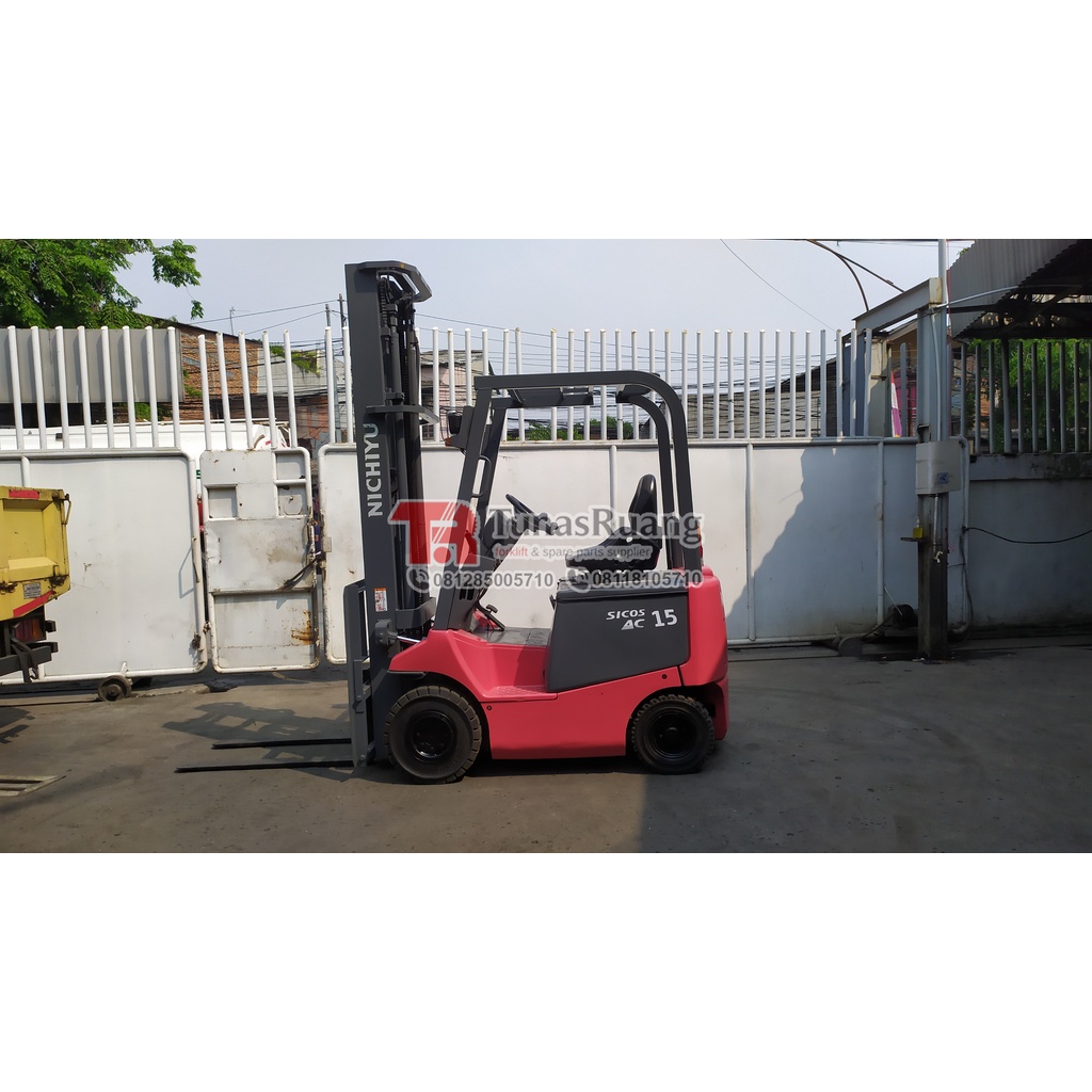 Forklift 1.5 Ton Nichiyu Counter Balance Elektrik Second