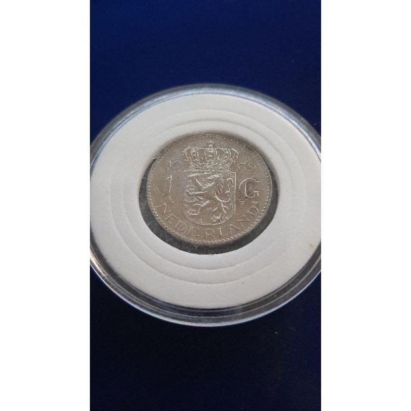 Koleksi Koin - 1 C - Nederland - Juliana Koningin Der Nederlanden - 1969