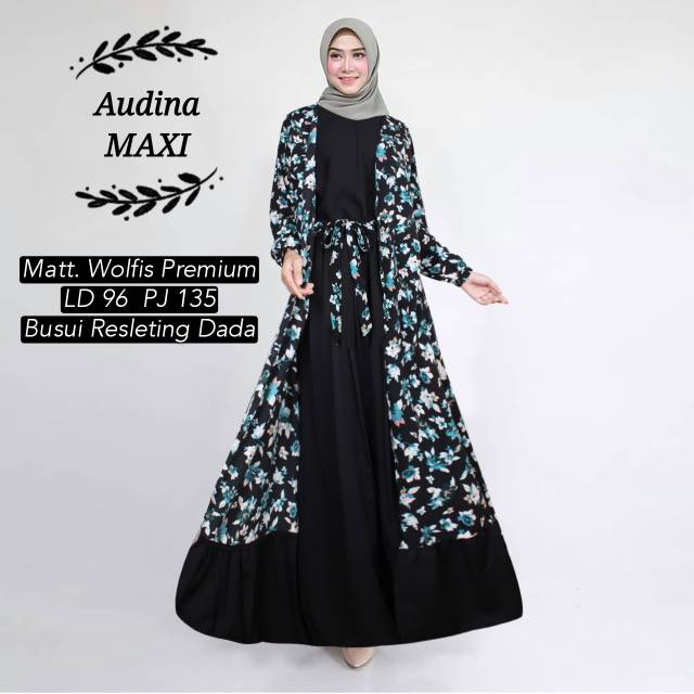 UNION11 - GAMIS WANITA / AUDINA MAXI HIJABER