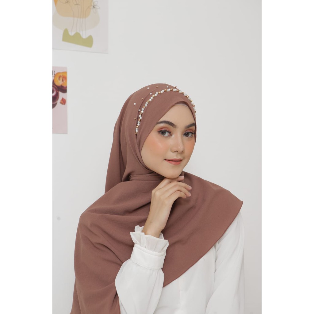pashmina payet mutiara Hijab jilbab diamond by citier_el