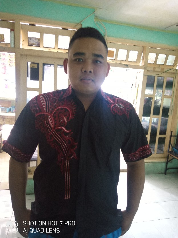 Kemeja Batik Lengan Pendek Black Sweet ( Size M, L, Xl, Xxl )