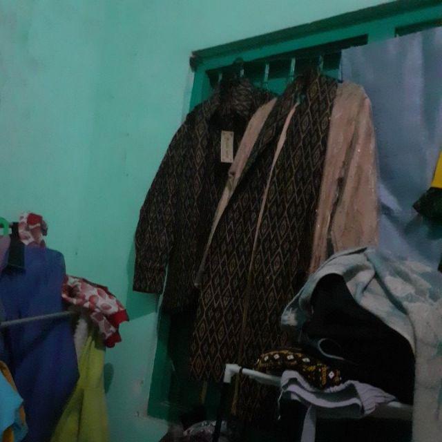 Maura Couple - Sania Ruffle Batik Couple Ori Ndoro Jowi Dnt Garansi Termurah Couple Gamis Brokat