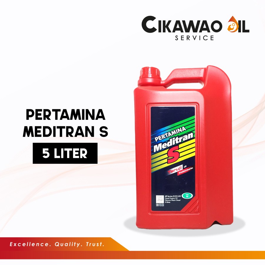 Oli Mesin Meditran S 40 5L (Untuk mobil diesel)