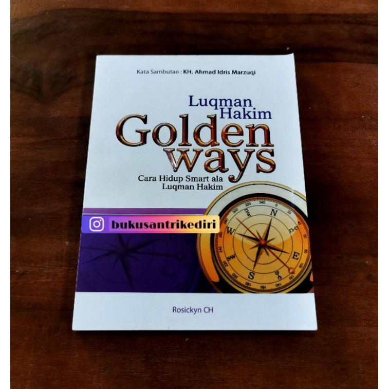 cod siap,,, luqman hakim cara hidup smart ala luqman hakim golden ways new produk