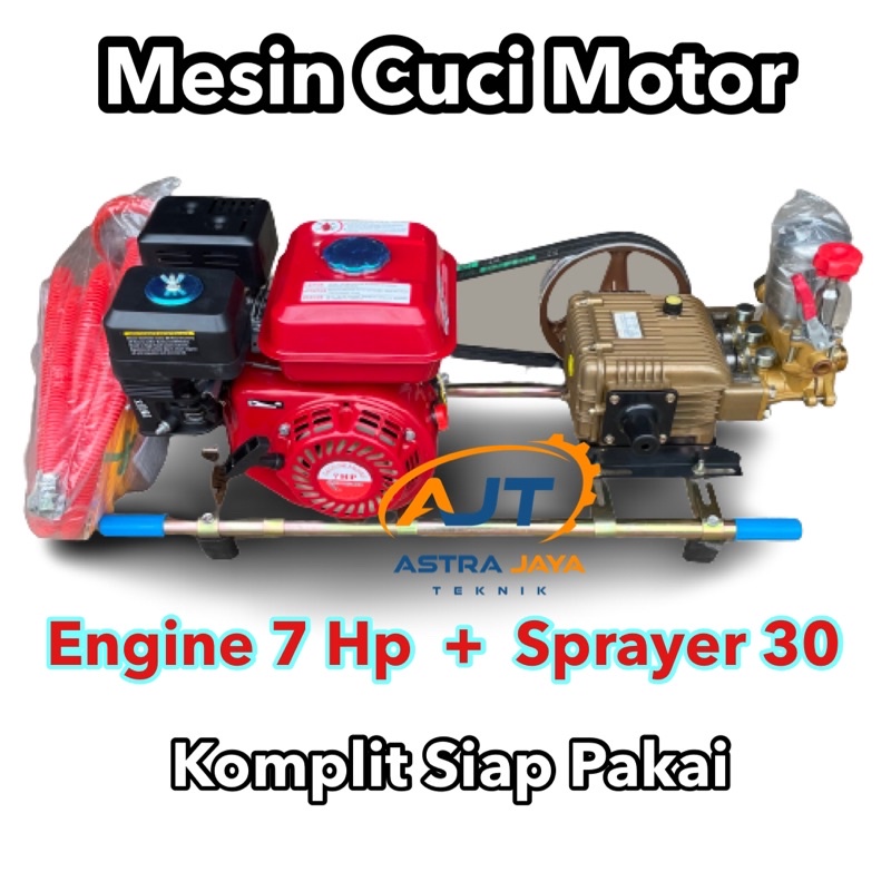 Jual Mesin Steam Cuci Motor Mobil Komplit Siap Pakai Power Sprayer