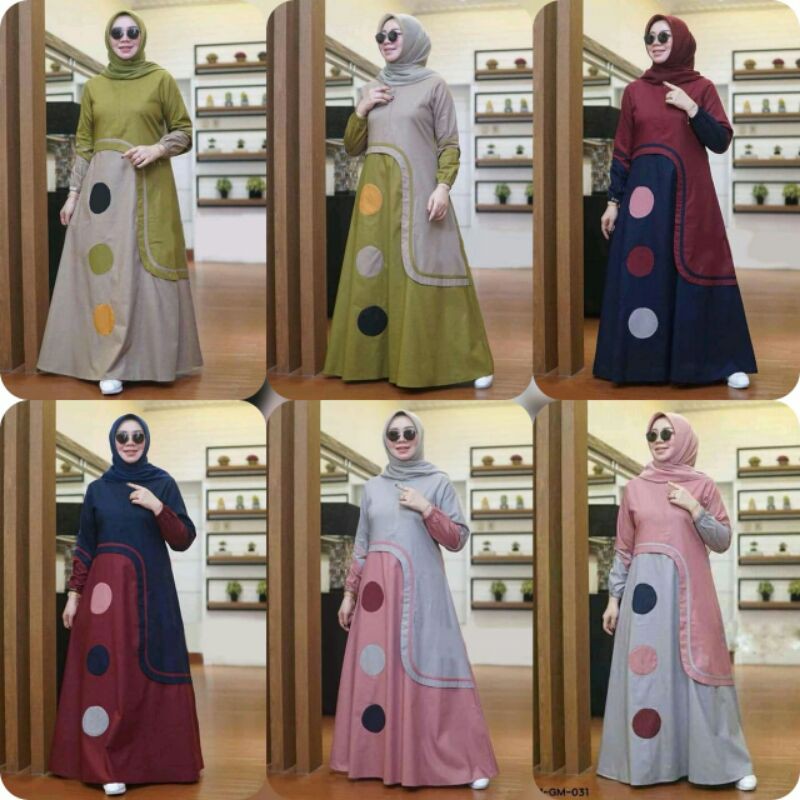 Gamis Remaja Model Terbaru Kekinian Gamis Zahra