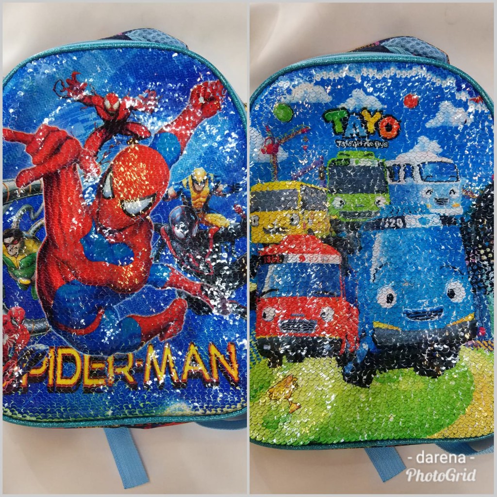 Tas Ransel Anak Usap Kekinian Boy 12 Inch. Darena Bags Bandung