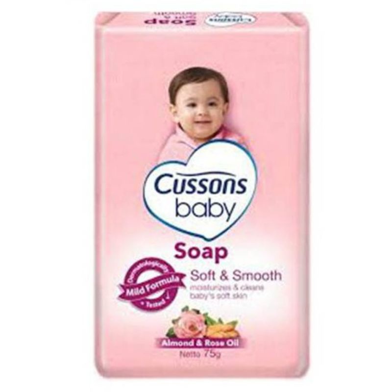 SABUN BAYI BATANG CUSSONS BABY SOAP 75GR