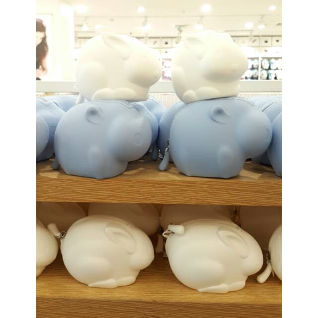 MINISO SILLICONE COIN PURSE 2WRN. dompet koin jelly murah. Ready surabaya