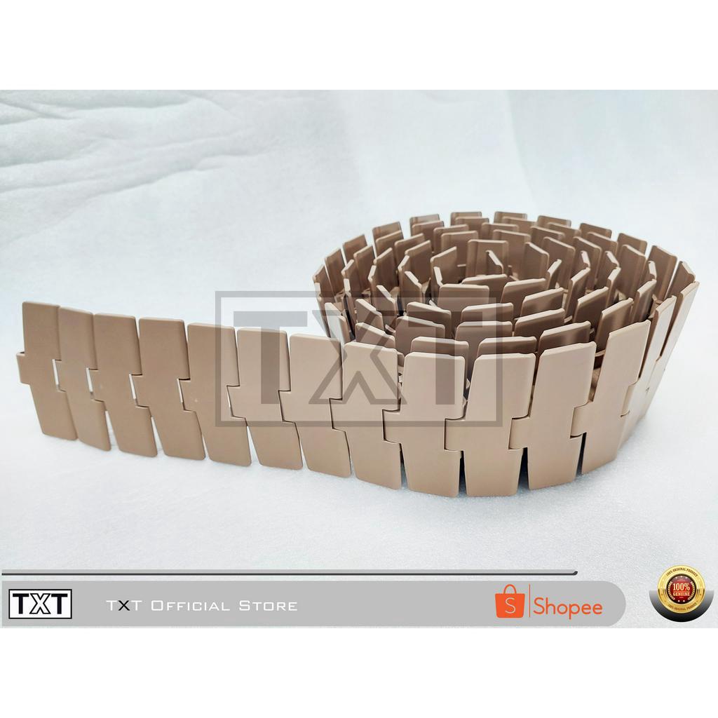 TABLE TOP CHAIN PLASTIC type 880 TAB K450 Curve, W114.3mm @L10 feet