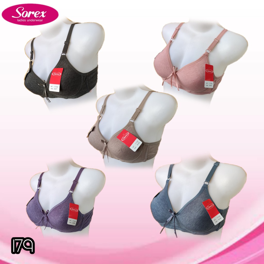 J179 BRA SOREX BUSA TANPA KAWAT 11103 BH/BRA SOREX |BRA WANITA SOREX