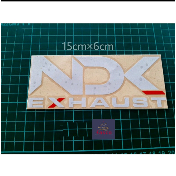 stiker NDK exhaust