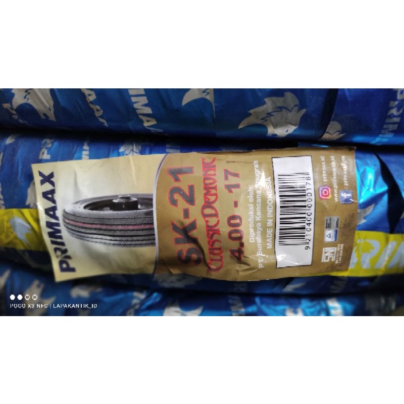 ban primax sk 21 400-17 ban classic primax batik shinko 400 - 17