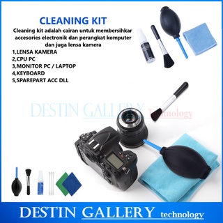 Super Cleaning Set 6 IN 1 / Cleaning Kit / Pembersih Acc Komputer And Camera