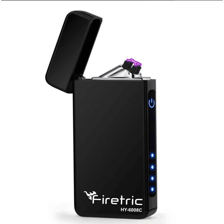 Firetric Korek Api Elektrik Pulse Plasma Cross Double Arc Lighter - HY-6008C