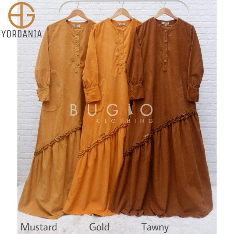Gamis Corduroy YORDANIA BUGIO CLOTHING