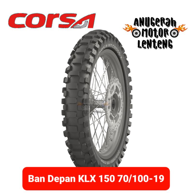 Ban Corsa MT Cross X Depan KLX 150 70/100-19