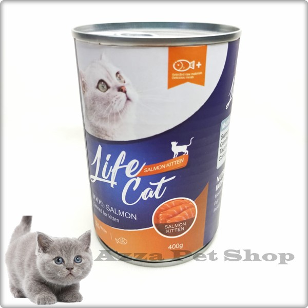 Makanan Basah Kucing Life Cat 400 gram / lifecat kaleng / life cat kaleng 400 gr