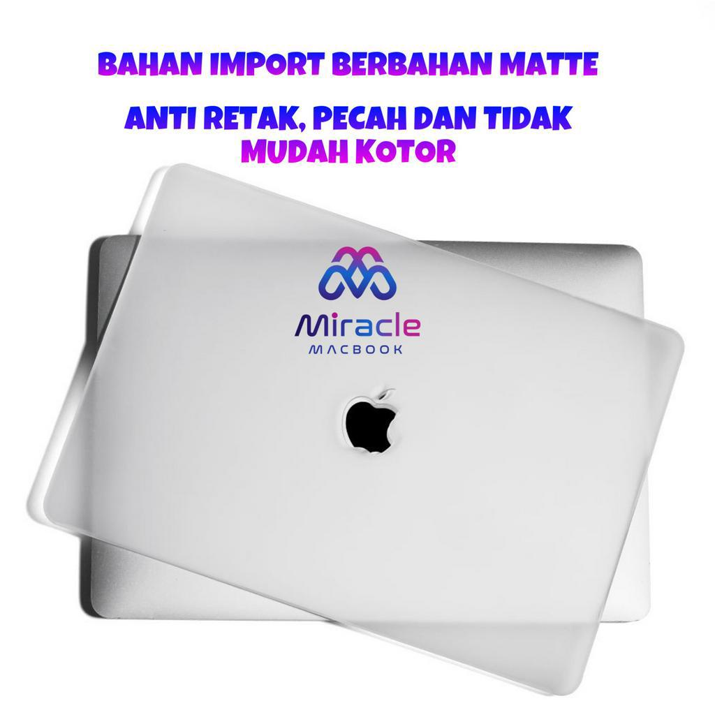 MACBOOK NEW AIR PRO RETINA Case MATTE WHITE DOFF SERIES  11 12 13 14 15 16 INCH NON / WITH CD ROOM / TOUCHBAR / TOUCH ID / M1 2020 2021 2022