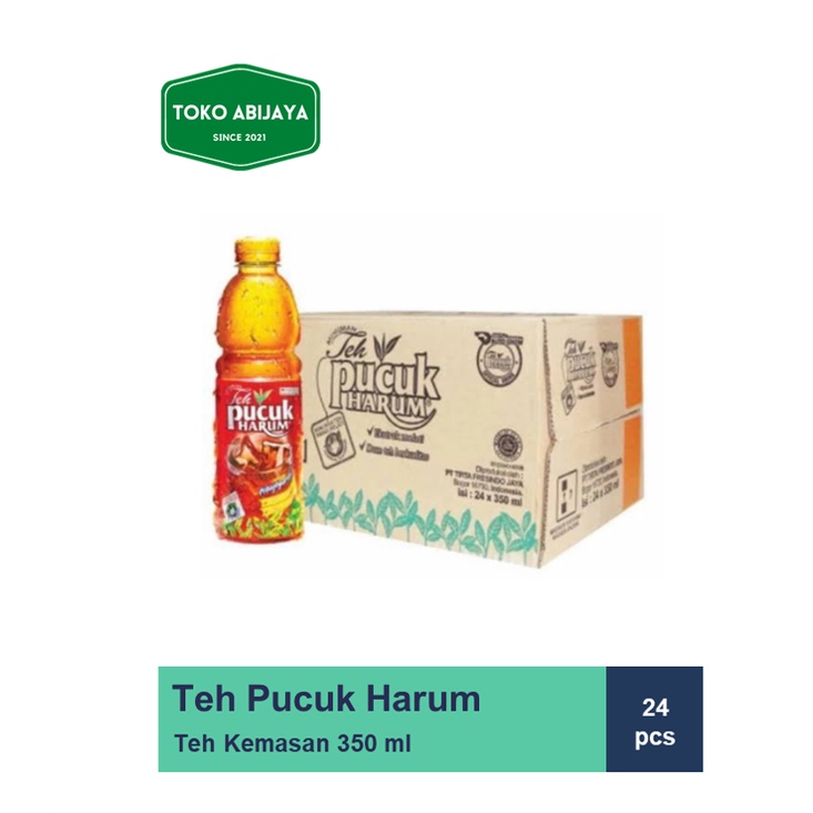 

Teh Pucuk Harum 350 ml 1 Dus (24 botol)