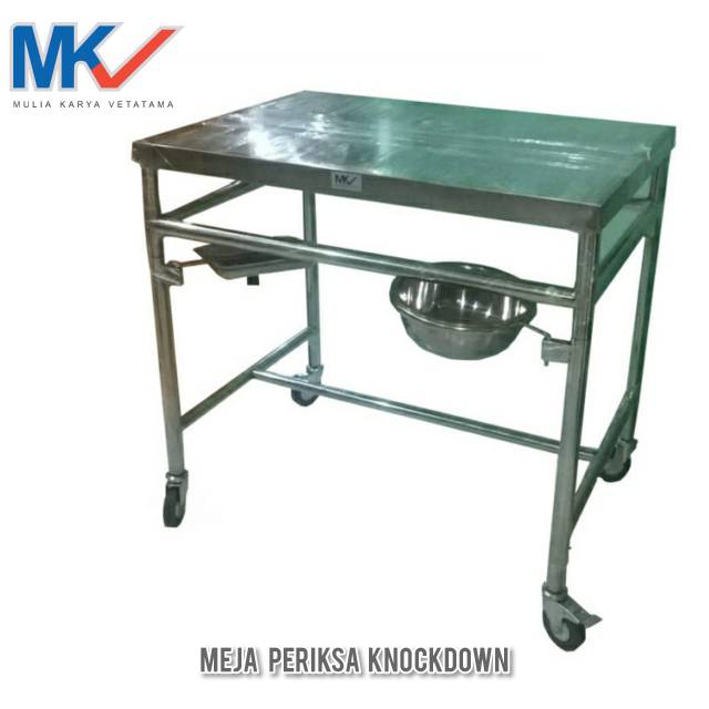 Meja Periksa Knock Down