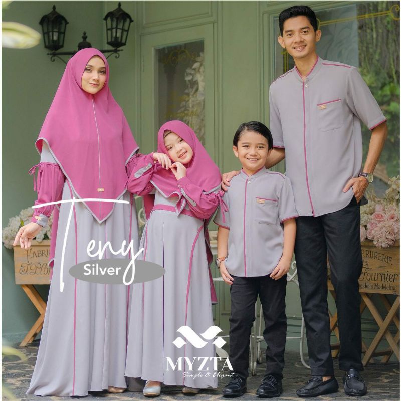 Gamis Myzta teny pink