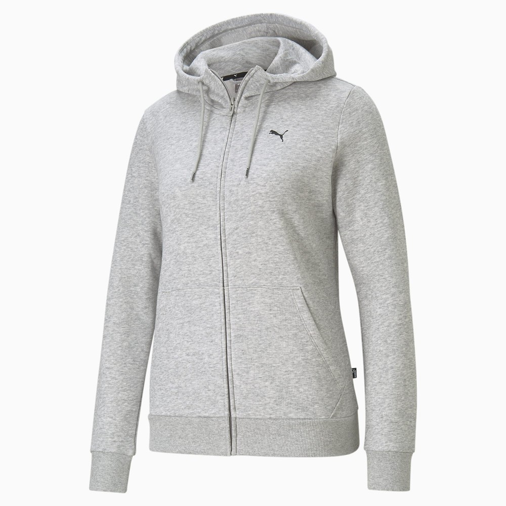 Puma Jaket Wanita PUMA Essentials Full-Zip Women's Hoodie 58681354 - Puma Factory Outlet