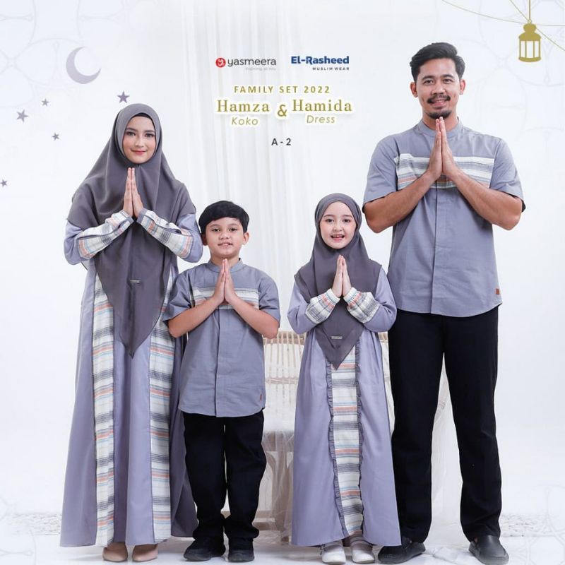 Sarimbit 2022 - Sarimbit Yasmeera - Sarimbit Keluarga - Family Set Yasmeera X El Rasheed 2022