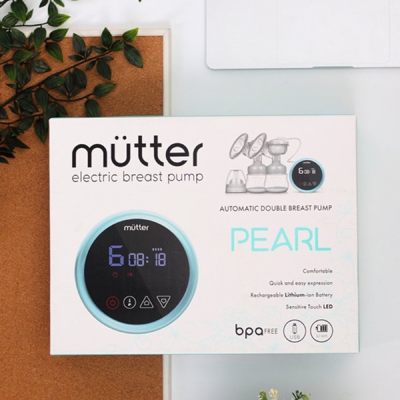 Mutter Pearl Pompa ASI Elektrik Double Breast Pump