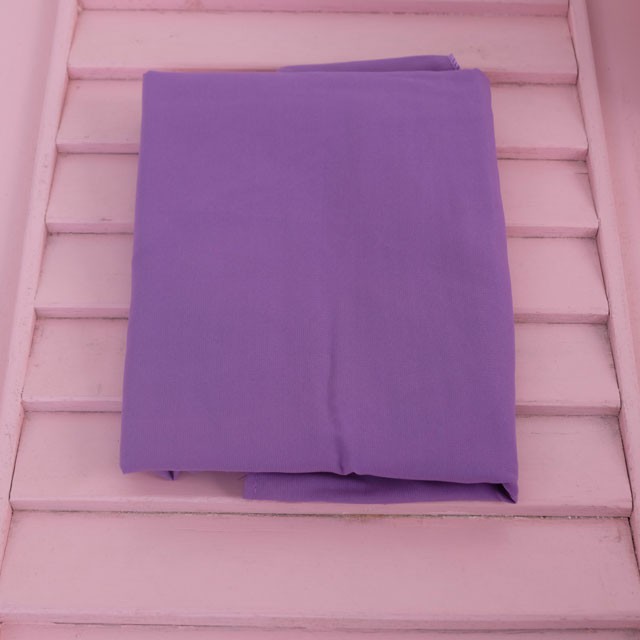 Jilbab Segiempat Wolfis 130x130  ( Kerudung Syari Polos )-LAVENDER