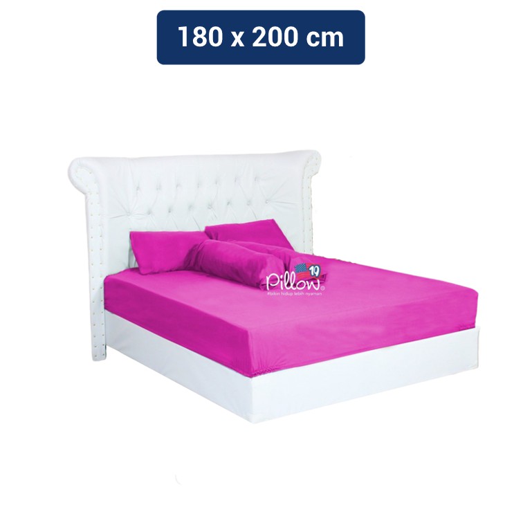 109 Pillow Sprei Polos SPS / Bedsheets Fanta 180x200cm